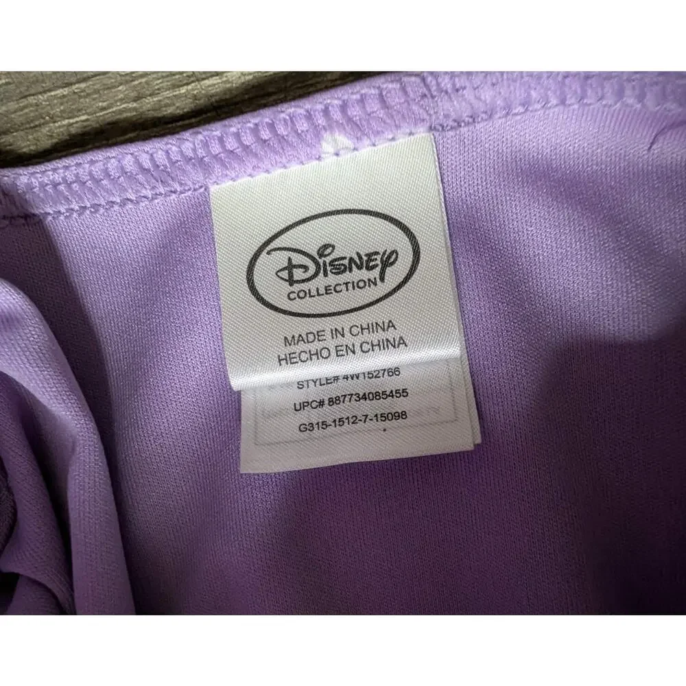 Disney Rapunzel Princess Dress Halloween Costume Cosplay Pretend Play Size 5-6 - Picture 5 of 11